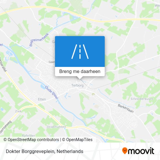 Dokter Borggreveplein kaart