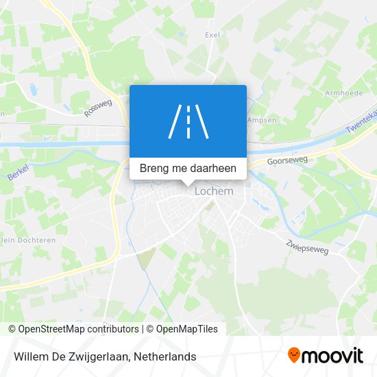 Willem De Zwijgerlaan kaart