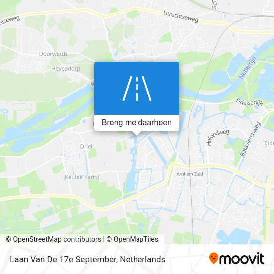 Laan Van De 17e September kaart