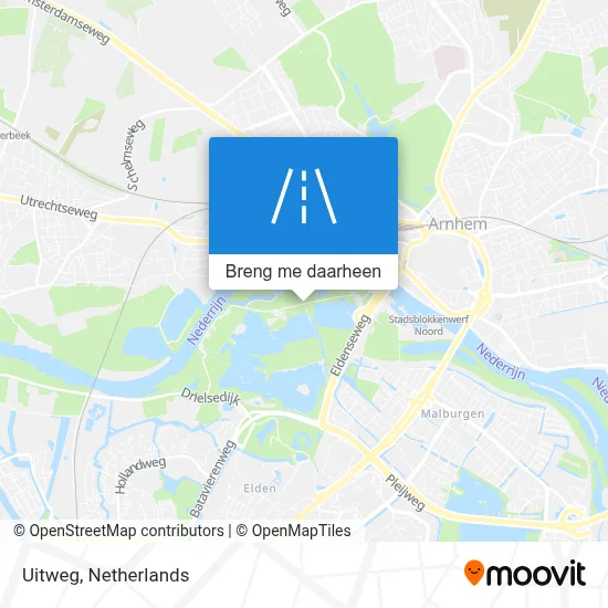 Uitweg kaart