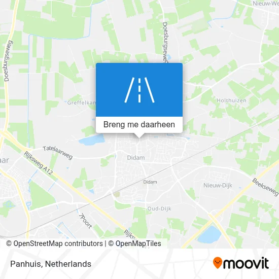 Panhuis kaart