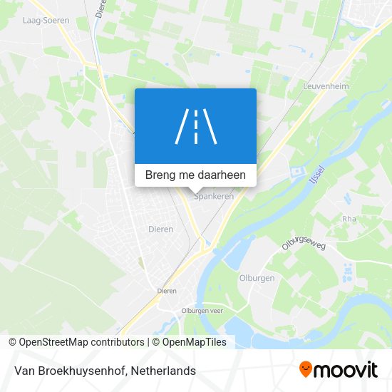 Van Broekhuysenhof kaart