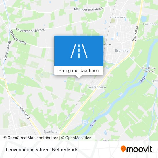 Leuvenheimsestraat kaart