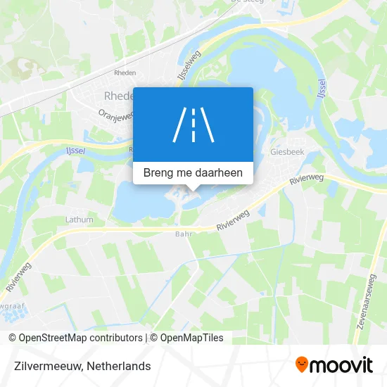 Zilvermeeuw kaart