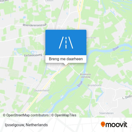 Ijsselgouw kaart