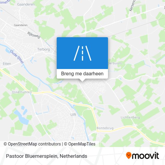 Pastoor Bluemersplein kaart