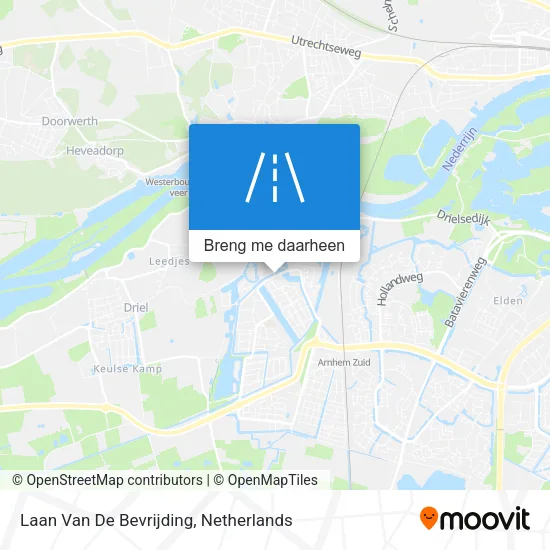 Laan Van De Bevrijding kaart