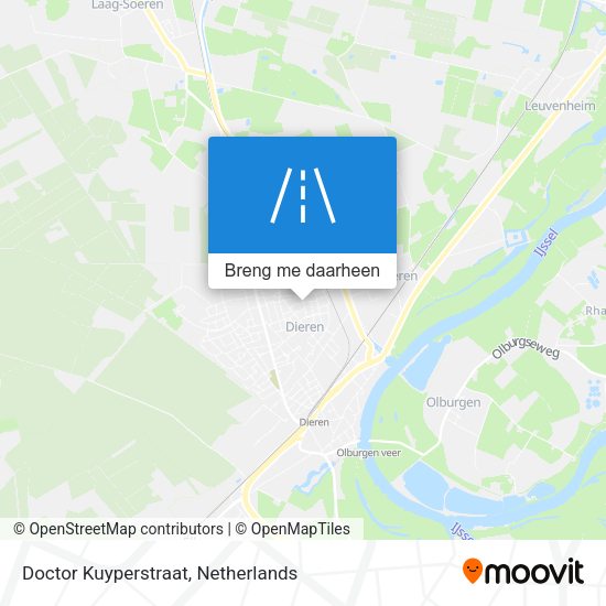 Doctor Kuyperstraat kaart