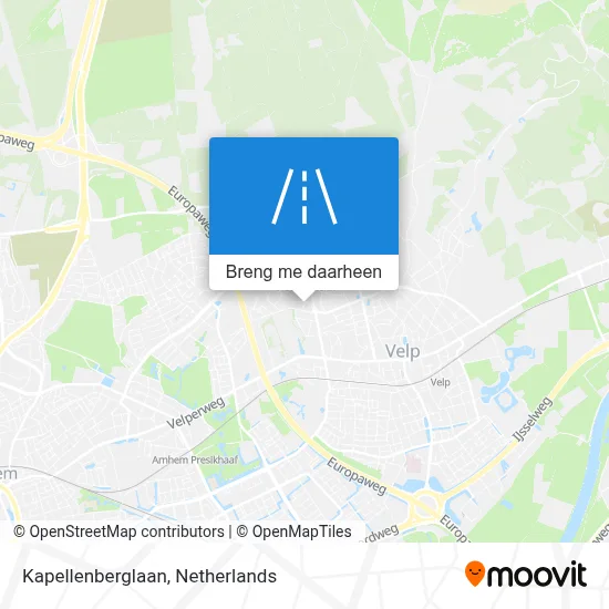 Kapellenberglaan kaart
