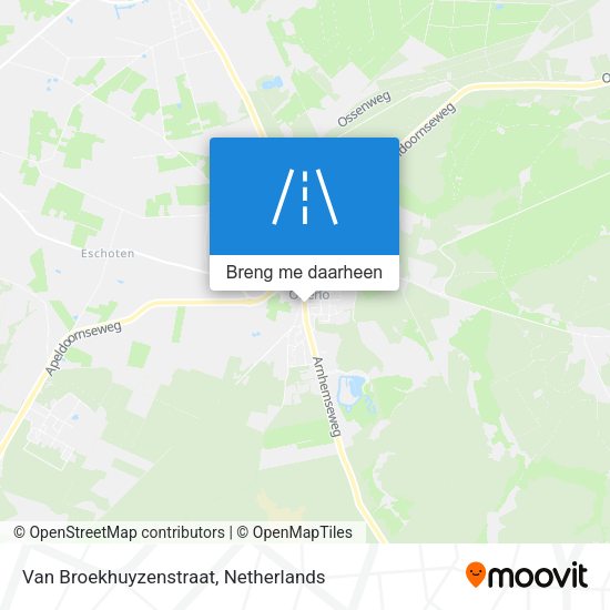 Van Broekhuyzenstraat kaart