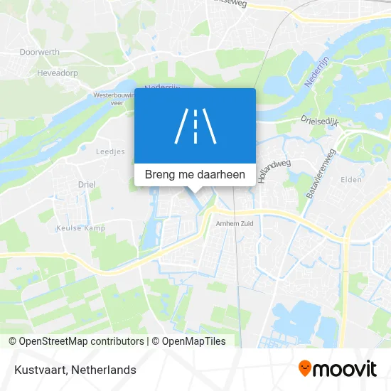Kustvaart kaart