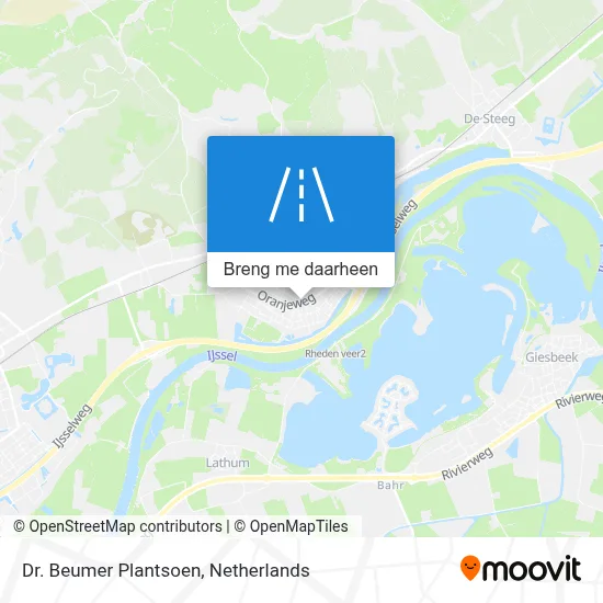Dr. Beumer Plantsoen kaart