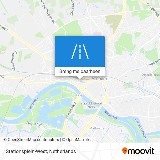 Stationsplein-West kaart