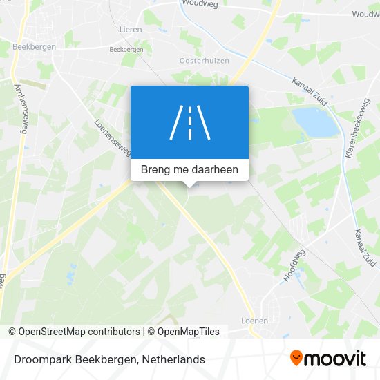 Droompark Beekbergen kaart