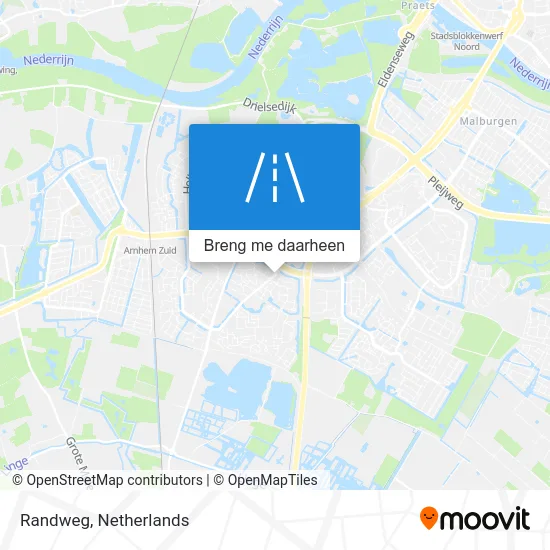 Randweg kaart