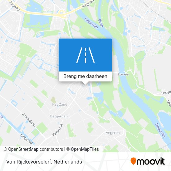 Van Rijckevorselerf kaart