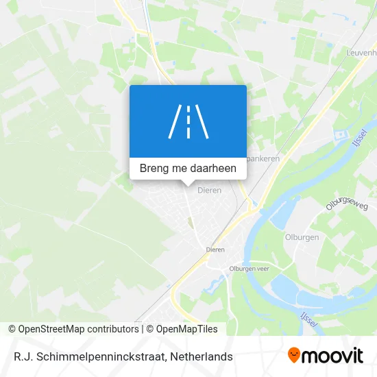 R.J. Schimmelpenninckstraat kaart