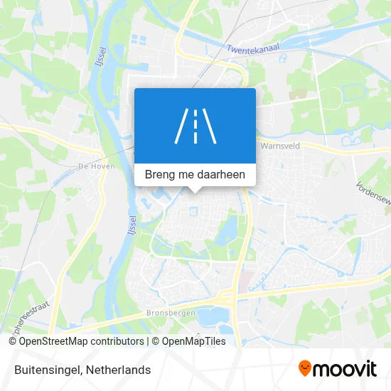 Buitensingel kaart