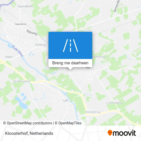 Kloosterhof kaart