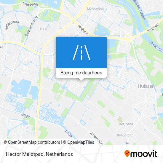 Hector Malotpad kaart