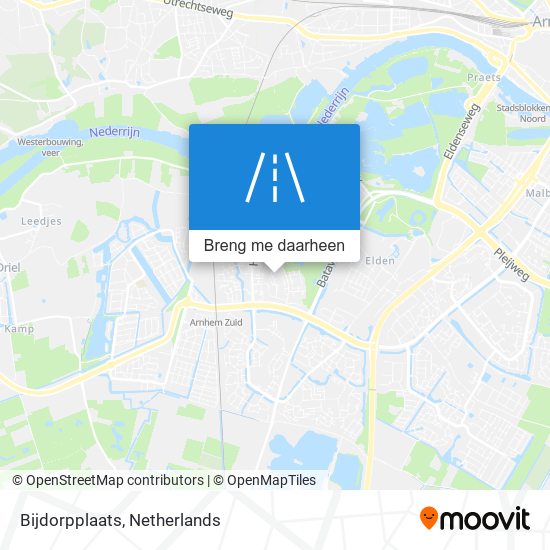 Bijdorpplaats kaart