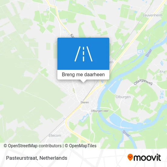 Pasteurstraat kaart