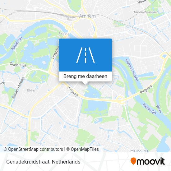 Genadekruidstraat kaart