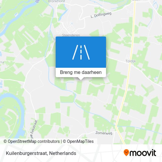Kuilenburgerstraat kaart