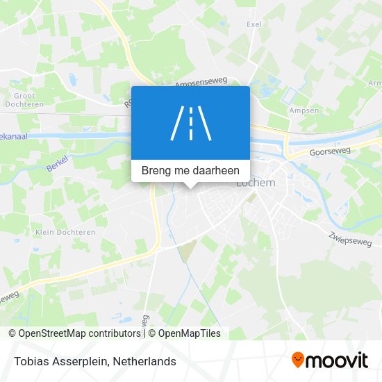 Tobias Asserplein kaart