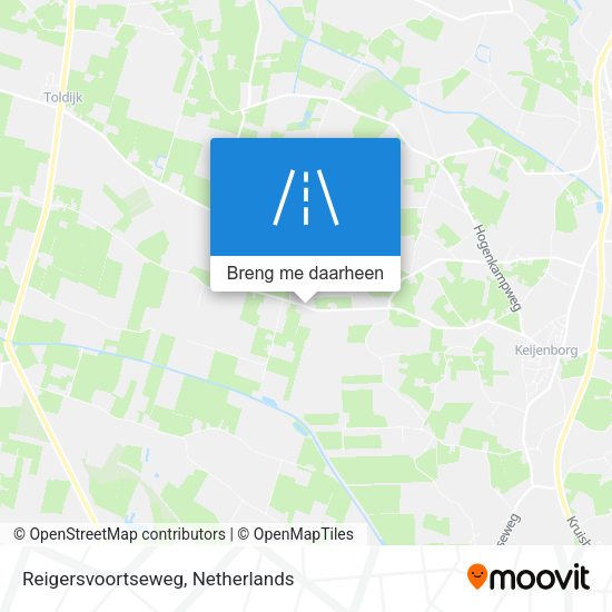 Reigersvoortseweg kaart