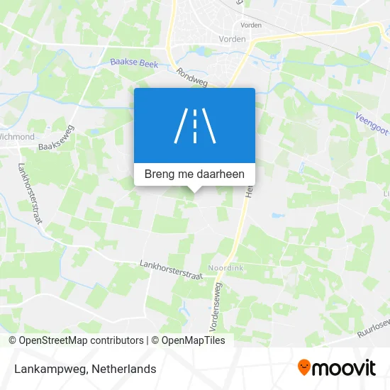 Lankampweg kaart
