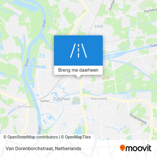 Van Dorenborchstraat kaart