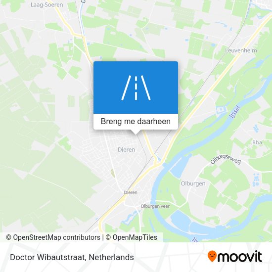 Doctor Wibautstraat kaart
