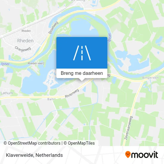 Klaverweide kaart