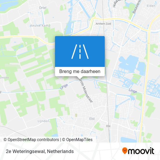 2e Weteringsewal kaart