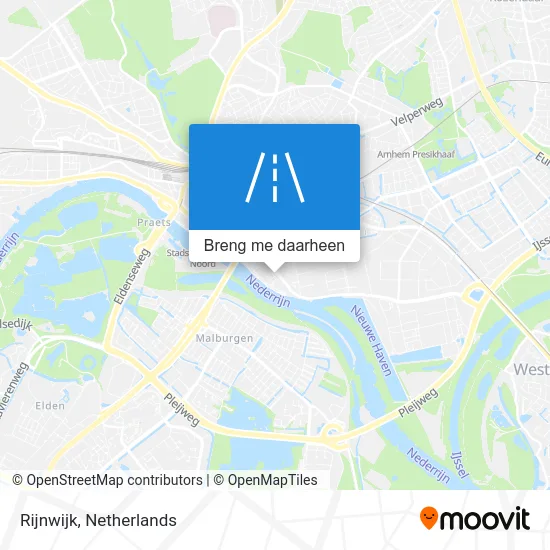 Rijnwijk kaart