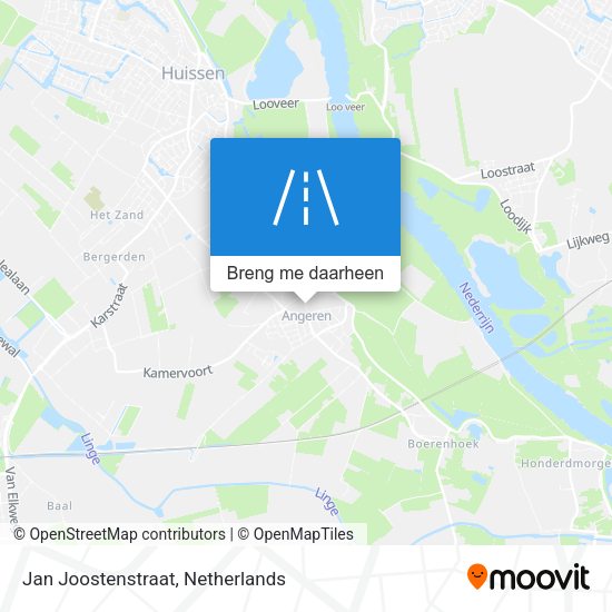 Jan Joostenstraat kaart