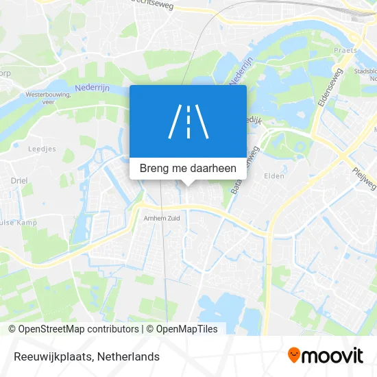 Reeuwijkplaats kaart