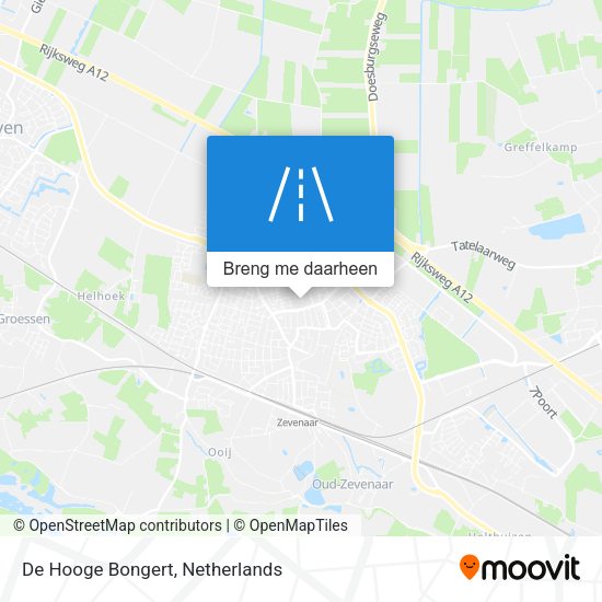 De Hooge Bongert kaart