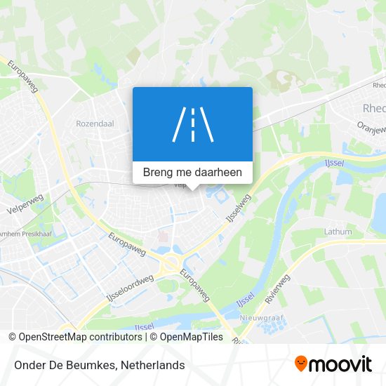 Onder De Beumkes kaart
