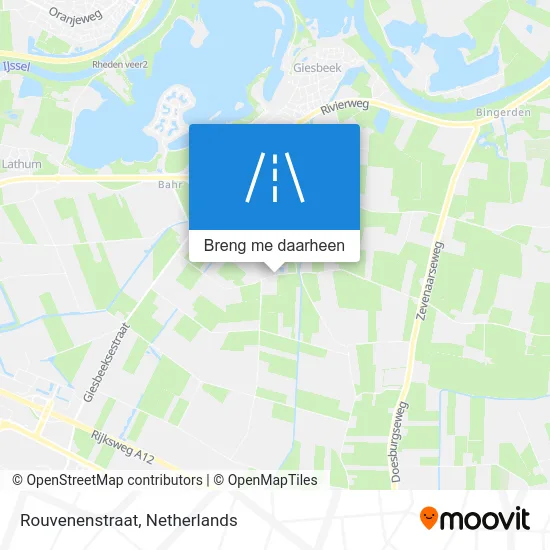 Rouvenenstraat kaart