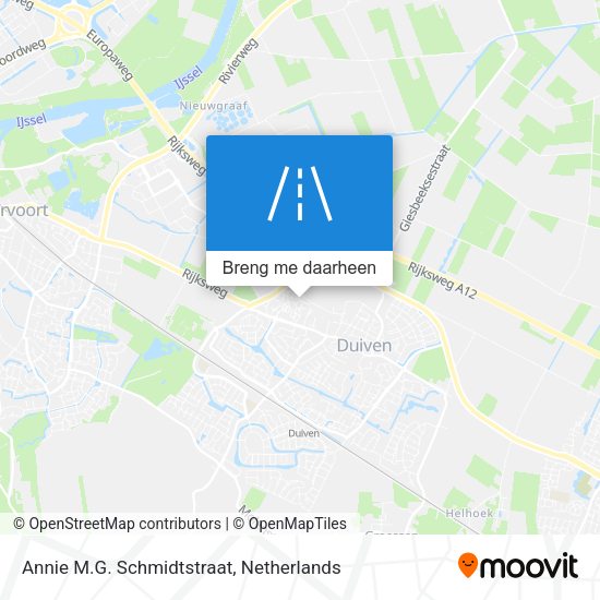 Annie M.G. Schmidtstraat kaart