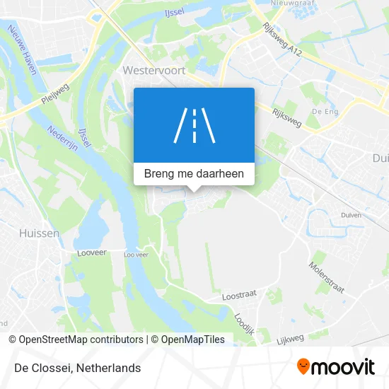 De Clossei kaart