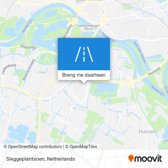 Sleggeplantsoen kaart