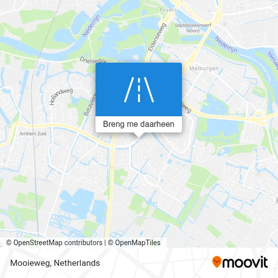 Mooieweg kaart