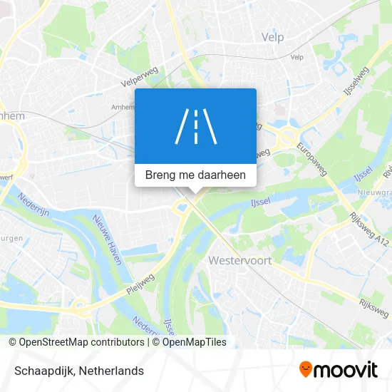 Schaapdijk kaart