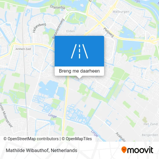 Mathilde Wibauthof kaart