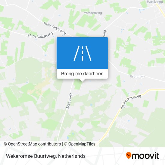 Wekeromse Buurtweg kaart