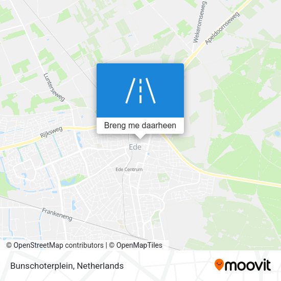 Bunschoterplein kaart