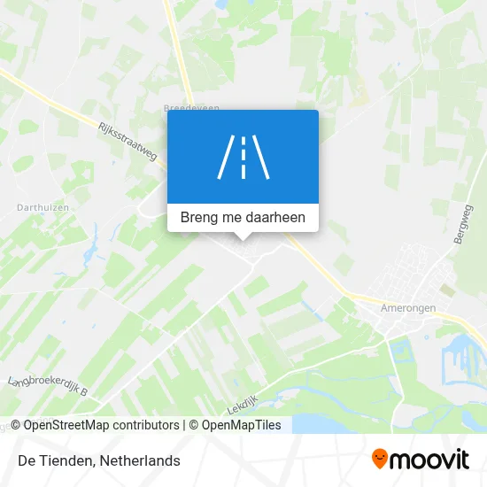 De Tienden kaart